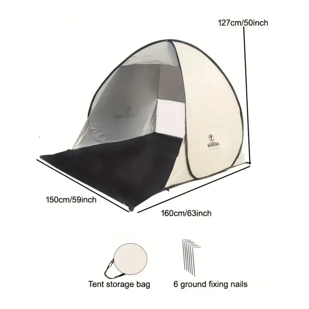 

People QuickOpening Camping Tent Awning, Portable Foldable SpaceSaving Outdoor Canopy, Suitable For Outdoor Leisure In Garden B