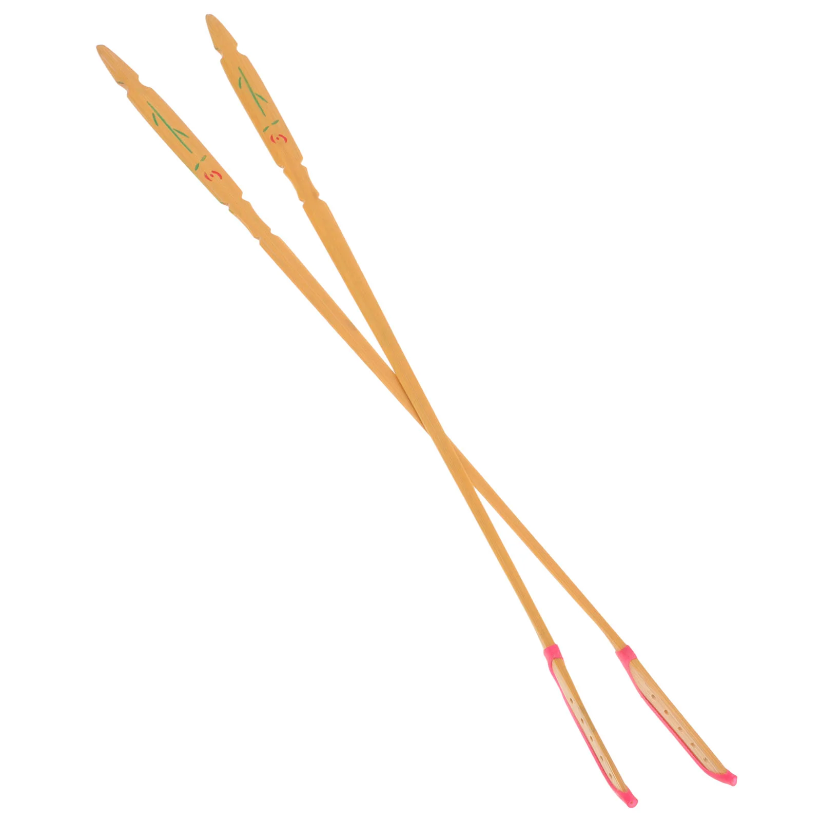 

2pcs Yangqin Bamboo Mallets Professional Dulcimer Hammers Grass Flower Sticks Lightweight Smooth Ideal New Experienced