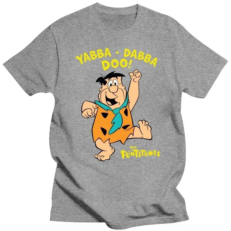 New Official! New Fashion T Shirt Men Cotton 2024 Hot Sale The Flinstones 'yabba Dabba Doo T Shirt heavyweight hot sale cotton