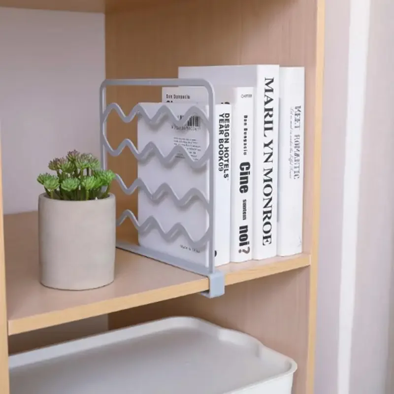 خزانة الرف فواصل خزانة فصل مجلس الكتب الملابس المنظم الرف خزانة شماعات رف خزانة رفوف التخزين