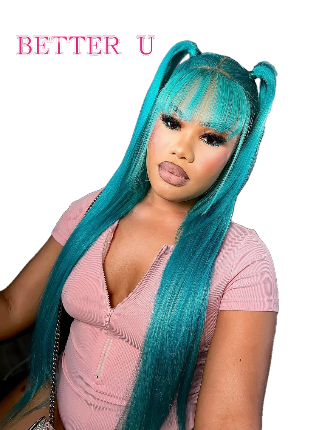 40 بوصة باروكة من شعر طبيعي أزرق 13x6 الدانتيل الجبهة الباروكات قبل قطعها البرازيلي الأخضر الأزرق 13x4 الدانتيل الشفاف شعر مستعار أمامي للنساء #1