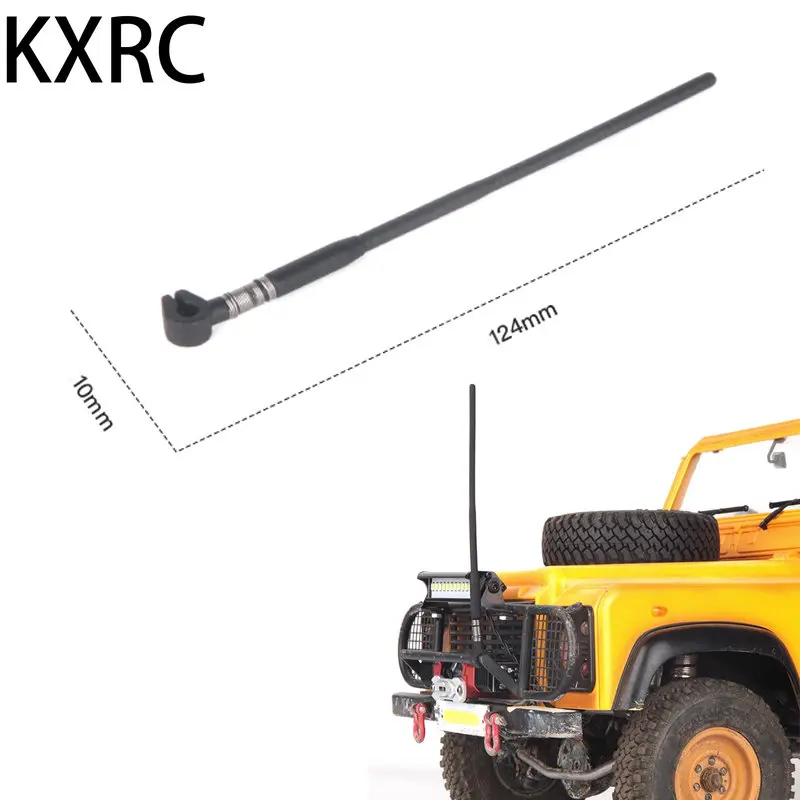 Nylon Simulation Front Bumper Antenna Decoration Refit for 1/10 RC Crawler Car Traxxas TRX4 Defender AXIAL SCX10 RC4WD D90 Part