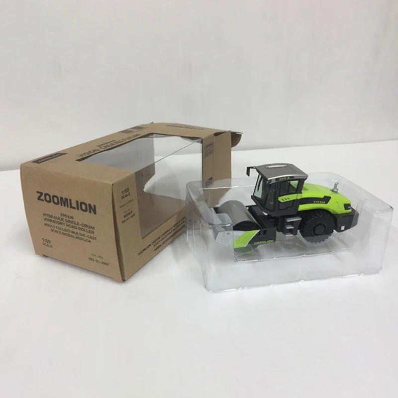 

1:50 Zoomlion ZOOMLION ZRS326 Single Wheel Road Roller Alloy Engineering Vehicle Model Diecast Toy Collectible Hobby Toys