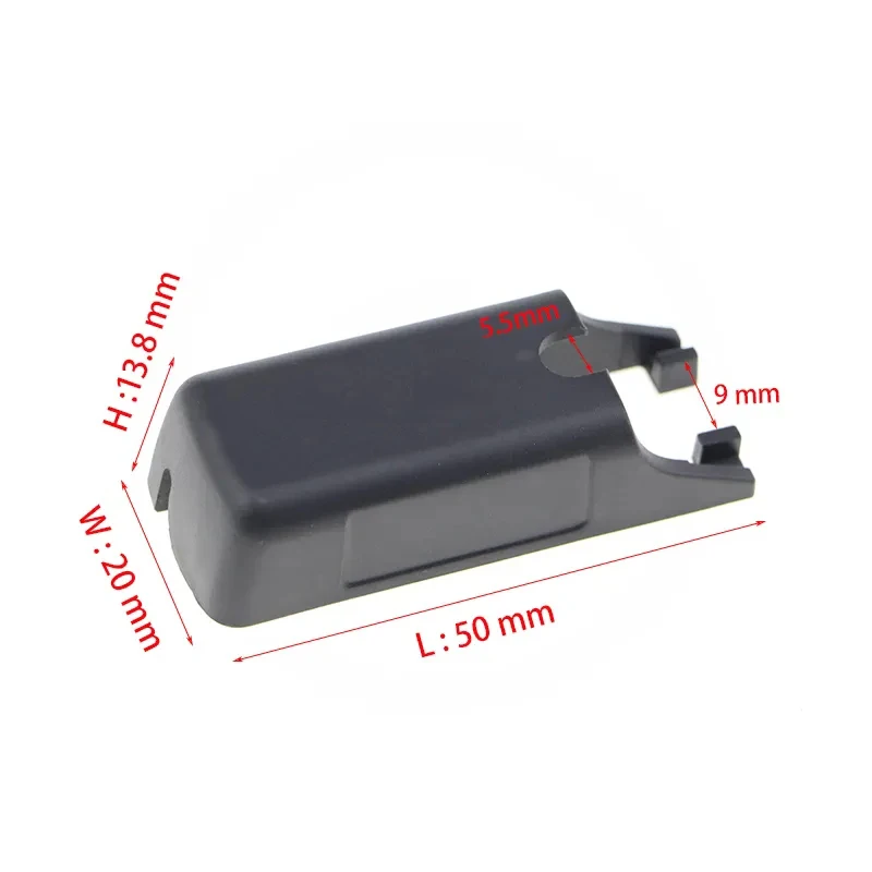 لمرسيدس بنز GLA GLB GLC GLE GLS W205 A200 جلا250 2016-2021 2 قطعة الجبهة الزجاج الأمامي ممسحات غطاء ذراع غطاء دفع كليب البلاستيك