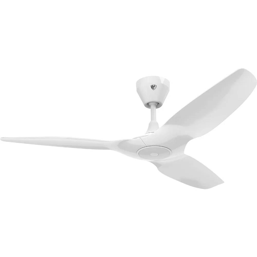 

Smart Ceiling Fan – Energy Efficient Cooling for Home, Bedroom, Office, Living Space, with 7 Speed Settings – 52” - White