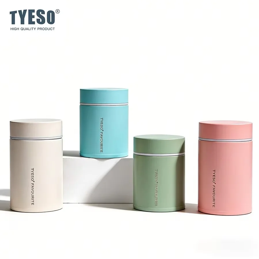 

Tyeso 200 мл портативная изоляционная чашка белый грибок из нержавеющей стали термобутылка для воды мини карманный изолированный ланч-бокс подарок