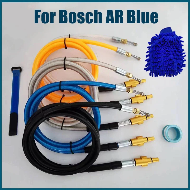 

High Pressure Sewer Sewage Cleaning Hose Car Washer Pipe Pressure Washer Gun Hose Spring Dredging Nozzle Sewage Hose For Bosch
