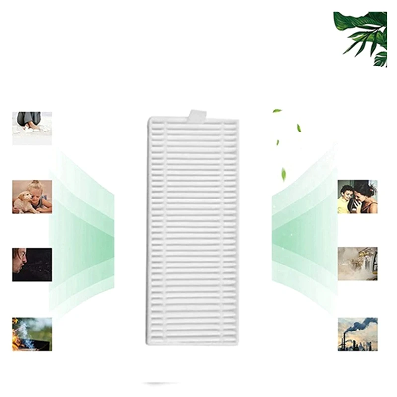 BABZ Replacement Hepa Filter for Homerun 2000 3000, 12Pcs Spare Parts Accessories for Robot Vacuum Cleaner