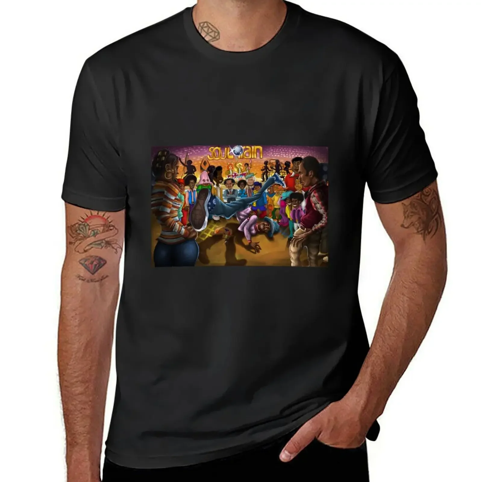 

Goodtimes At Soul Train T-Shirt summer shirt man clothes aesthetic clothes t shirts for men