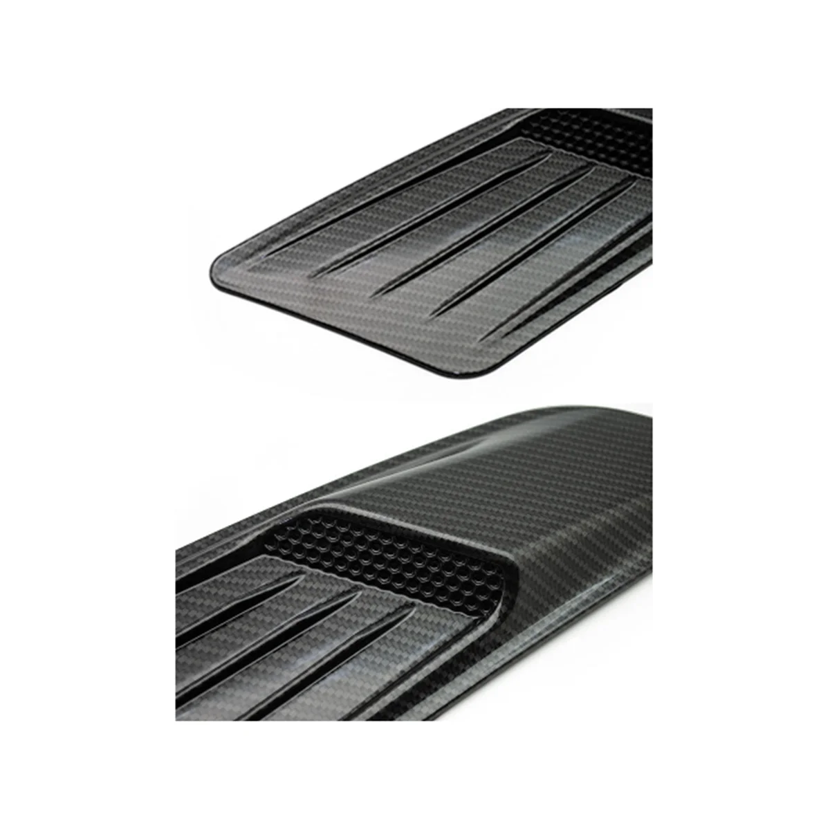 Exterior False Air Outlet Hood Retrofit for Ford Mustang Piano Black