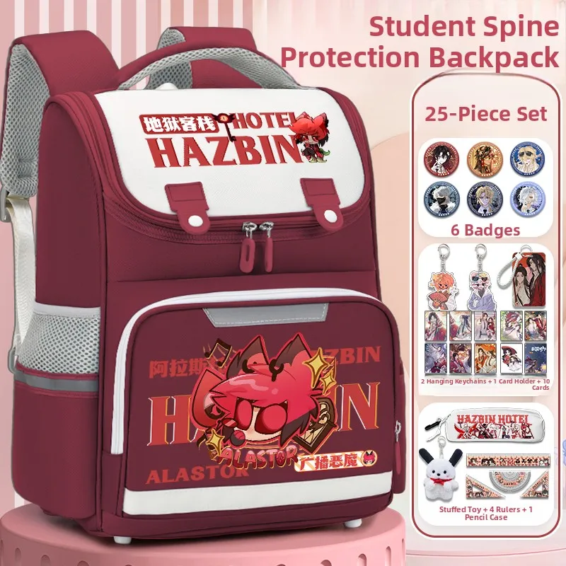 alastorovoks-deer-backpack-school-bag-nylon-material-zipper-closure-anti-water-children's-backpack-with-computer-com