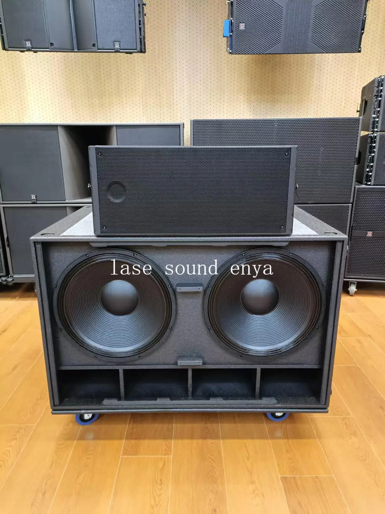 Audio professionale HDL20A Doppio sistema di altoparlanti PA Line Array da 10" per uso sul palco