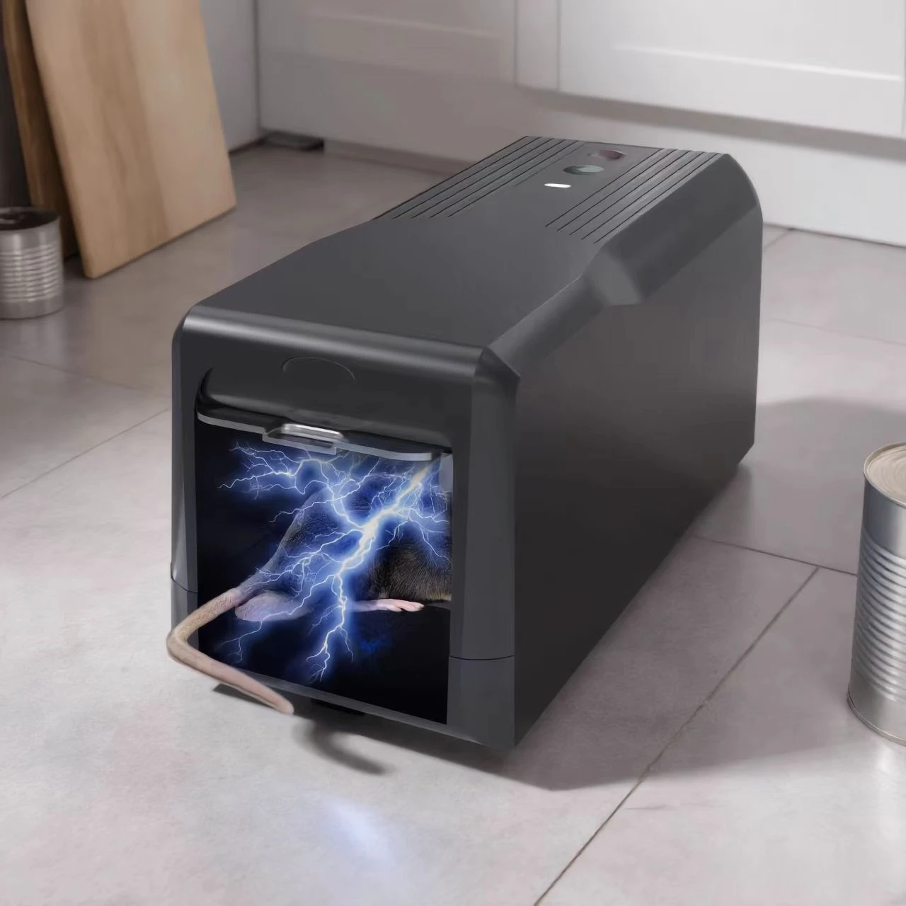 Electronic Mouse And Rodent Traps High-Voltage Electric Shock Pest Control Eco-Friendly Home Safety Mouse Control Trap