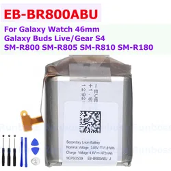 EB-BR800ABU 472mAh Battery For Samsung Galaxy Buds Live EP-QR180 SM-R180 Gear S4 SM-R800 R805 R805W R805U R805N R805F 46MM