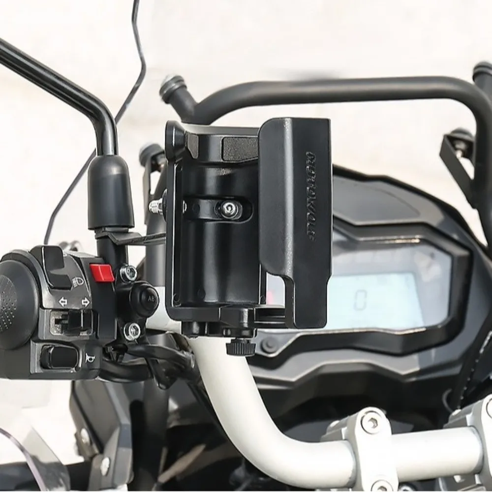 

Adjustable Motorcycle Cup Rack with Clamp Rotatable Bottle Cup Rack Stable Bicycle Water Bottle Holder Cycling Accessories