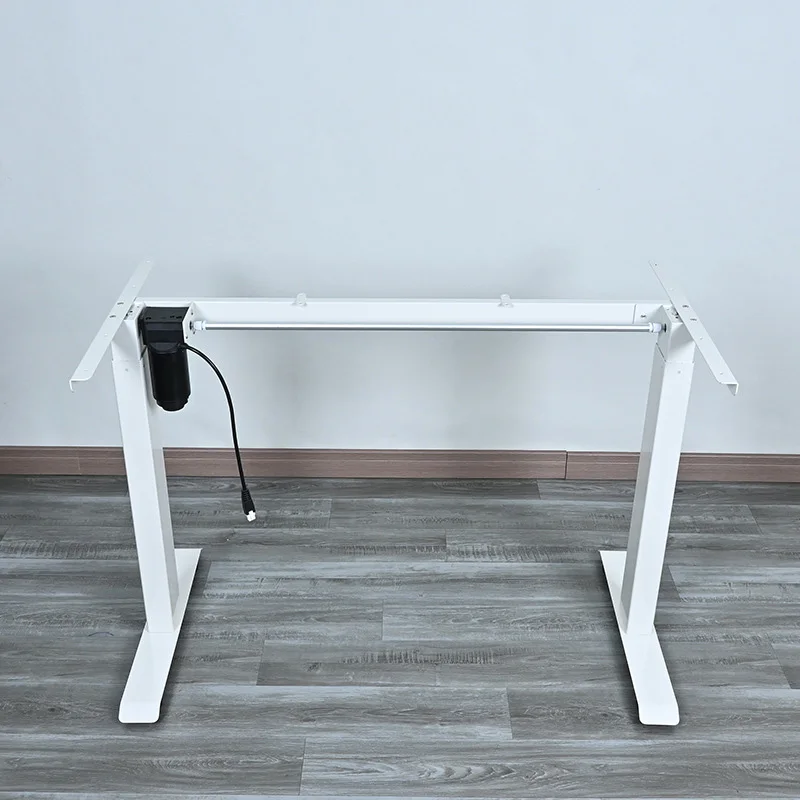 80KG Electric Stand Up Desk Lifting Desk Frame Height Adjustable Standing Desk Single Motor Ergonomic Memory Control Home Office