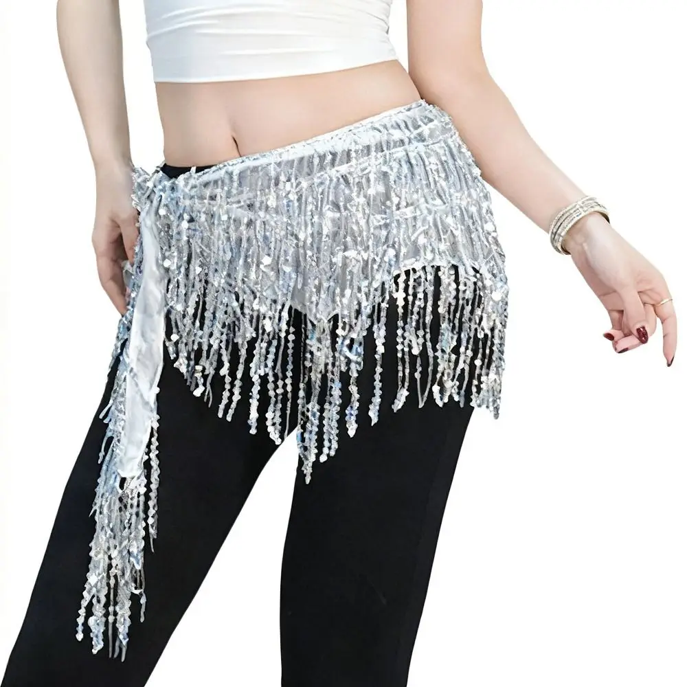 패션 태슬 벨리댄스 힙 스카프 스팽글 보헤미안 여성 벨트 스커트 허리 체인 쇼 의상
