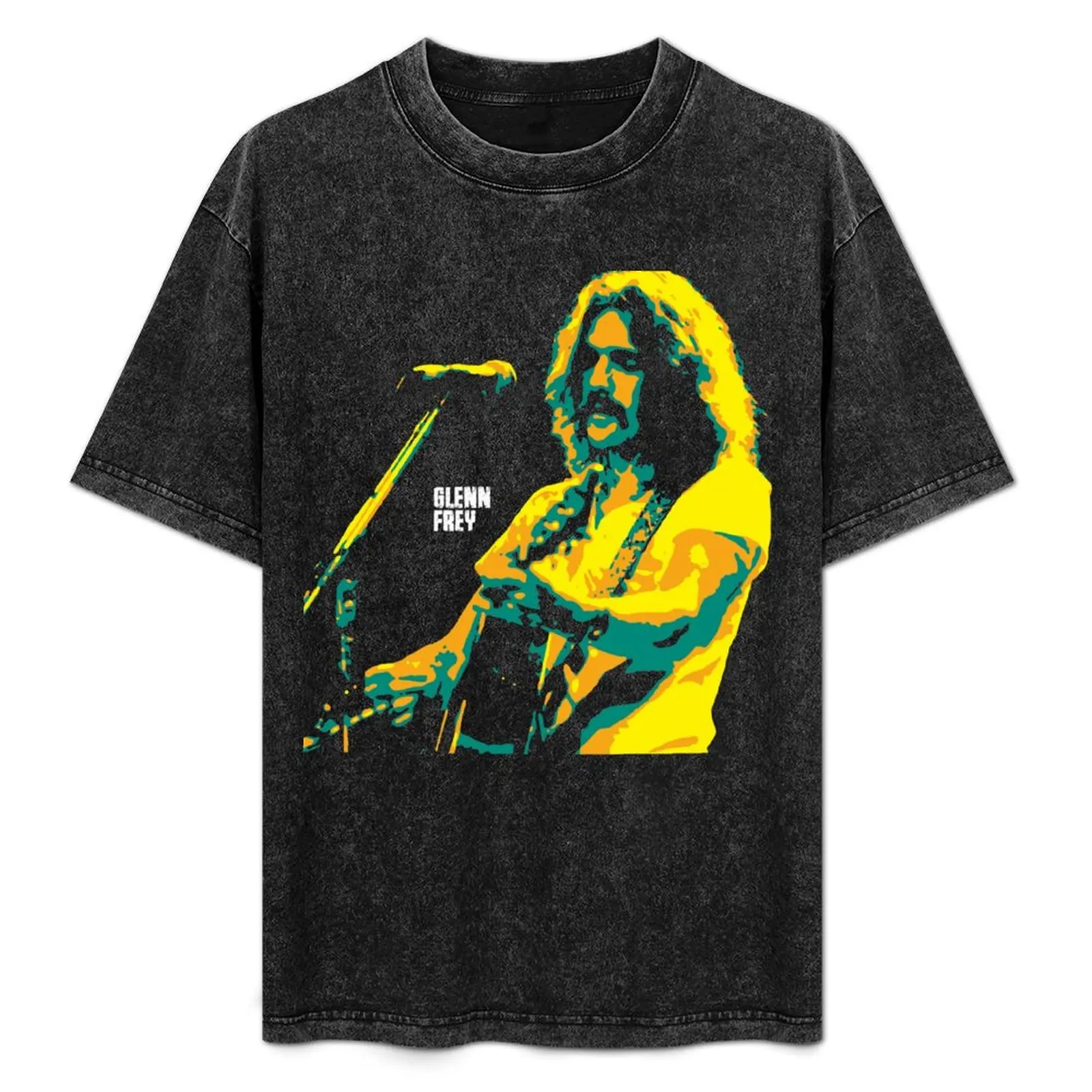 

Glenn Frey T-Shirt sweat heavyweights cute tops oversized men t shirt