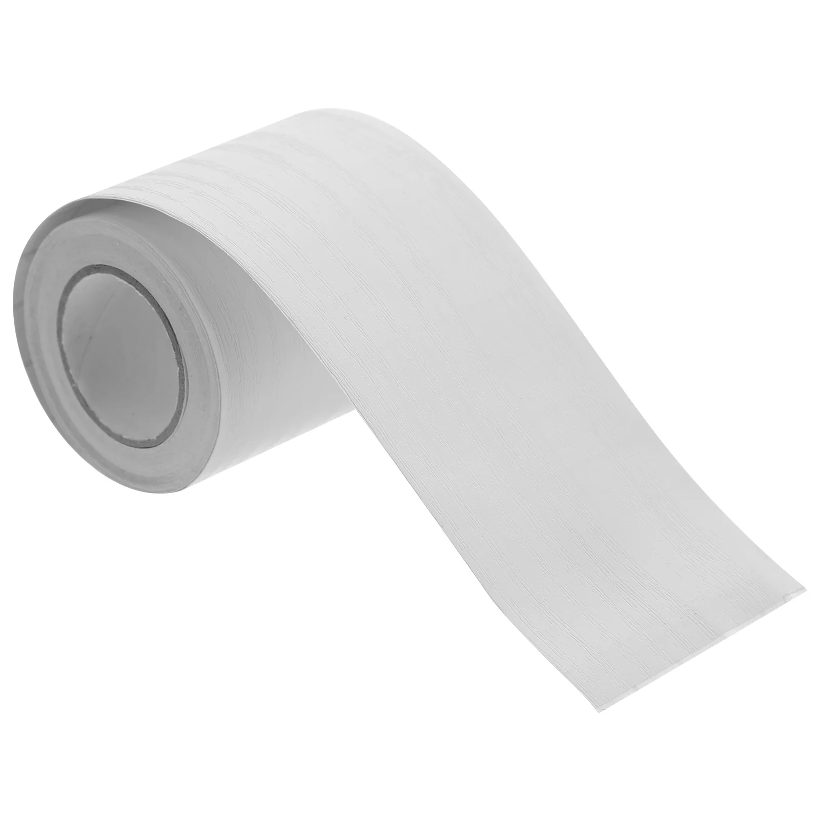 Self-adhesive Baseboard Peel and Stick White Out Tape Pvc Skirting Black Flexible Molding Trim Duct