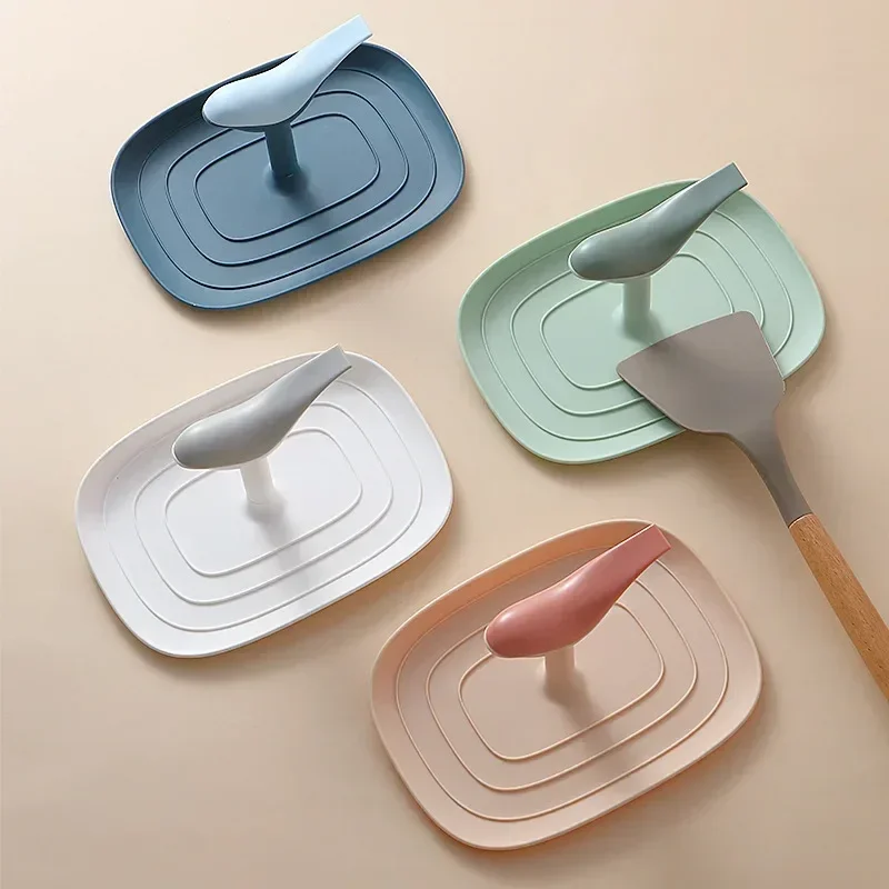 

Многофункциональная подставка, контейнеры, подставка для ложки в форме птицы, подставка для держателя крышки кастрюли, полка-ковш для кухонной лопатки, подставка для сита с крышкой