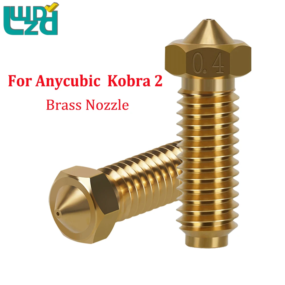 3pc Volcano Nozzle For Anycubic Kobra 2 3D Printer High Precision Brass Nozzles For Kobra 2 MAX Neo PRO PLUS For 1.75mm Filament