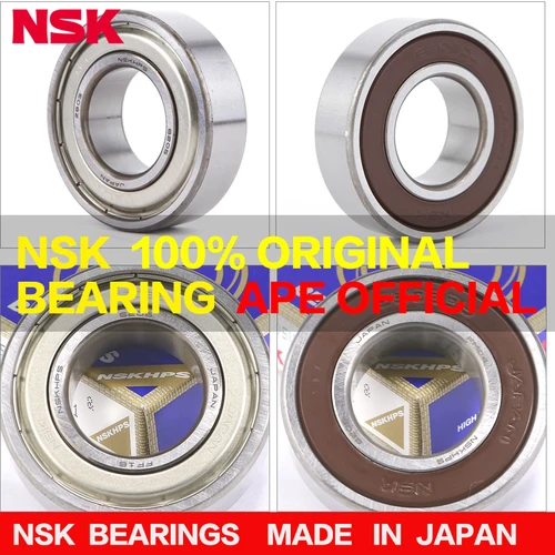 Imagen 2 del producto 2 uds Japón NSK rodamiento 6000 6201 6001 6202 6002 6203 6003 6204 6004 6005 6205 6006 6206 6007 6207 6008 6208 ZZ RS 2RS rodamientos