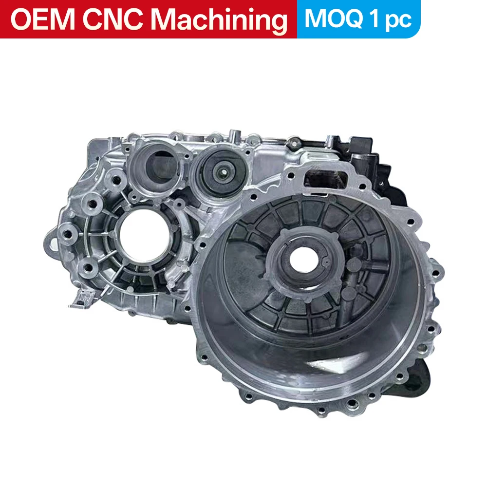 Custom CNC Machined Motor Housings New Energy Vehicle Aluminum Alloy Hardware CNC Precision Die-Cast Parts Anodized