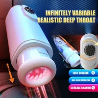 Butt Plug Automatic Masturbator Delay Ejaculation Adult Toy Penis Pump Realistic Silicone Vagina Controller Sex Products Toys