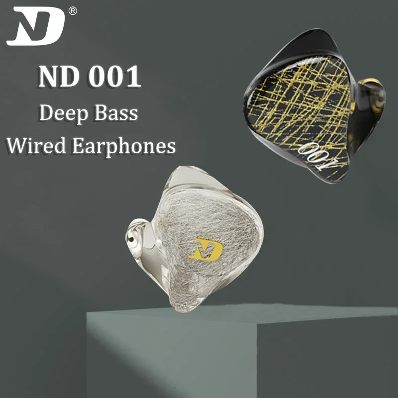 ND 001 4BA+1DD HiFi In Ear Wired Hybrid Technology IEMs Earphones Noise Isolating Stereo Monitor Headphones Earbuds airpods pro