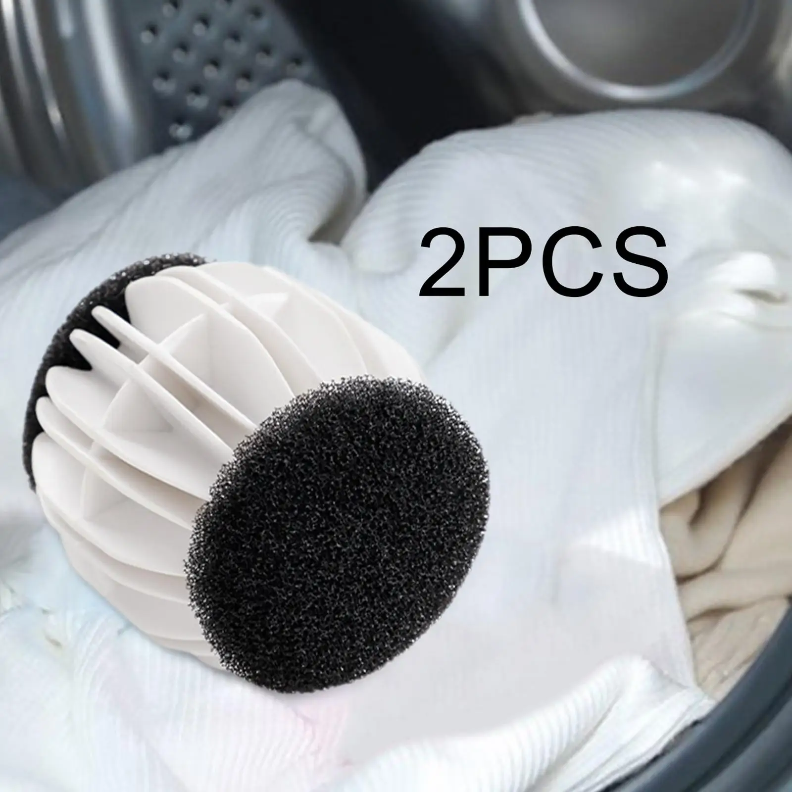 2 Pieces Laundry Balls Washing Balls for Hotel Laundry Room Apartment