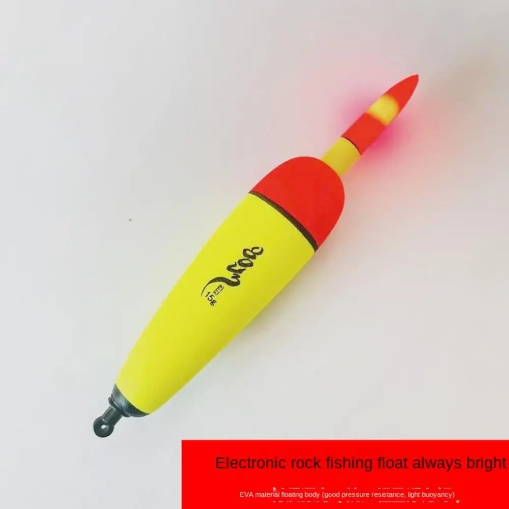 night fishing EVA Fishing float Rock Fishing 10g-120g Fishing Striking Floats Long Casting green light Luminous float