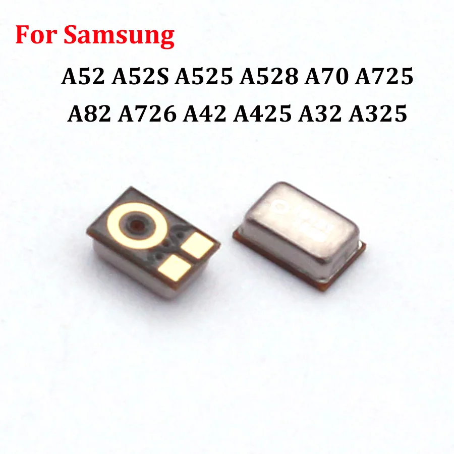 10-50Pcs Inner MIC Receiver Speaker Microphone For Samsung Galaxy A52 A52S A525 A528 A72 A725 A82 A726 A42 A425 A32 A325