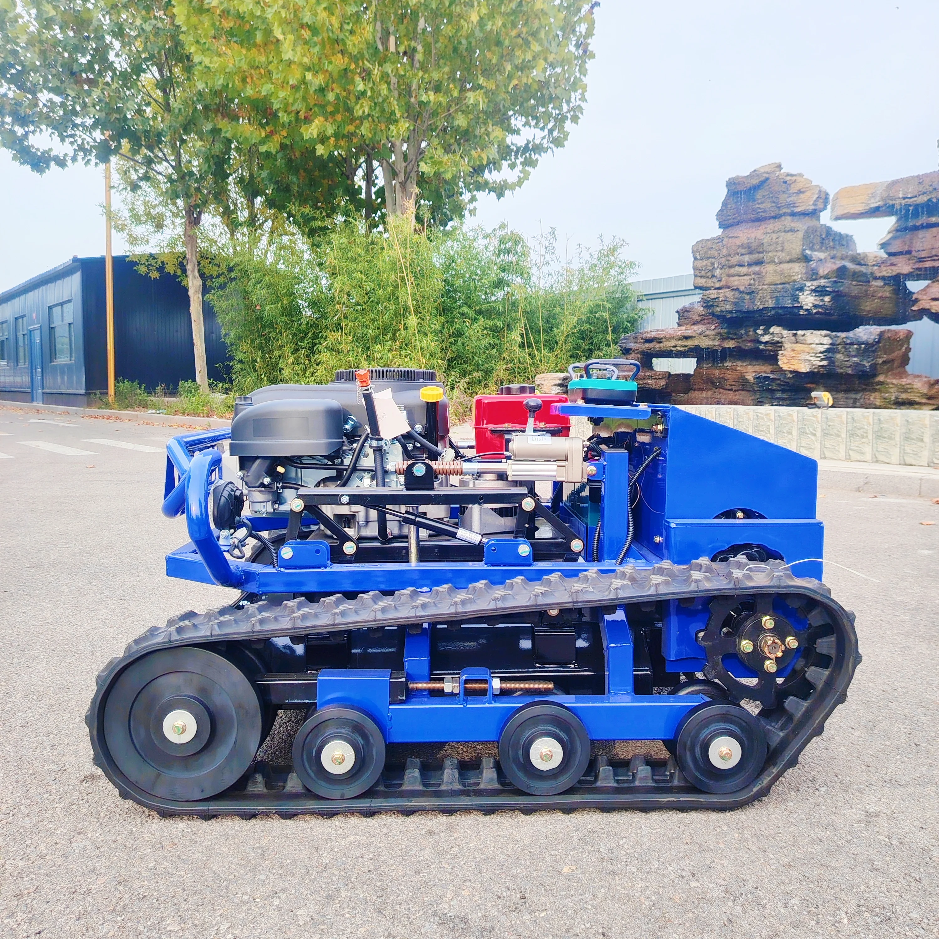 

Small lawn mower 800mm 4-stroke lightweight farm orchard garden lawn mower with remote control for sale