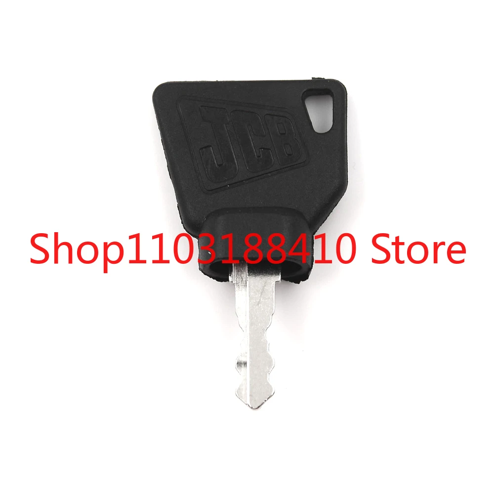 

2Pcs Black JCB 3CX Parts Digger Plant Keys Equipment Ignition Stainless Steel Key For Switch Starter