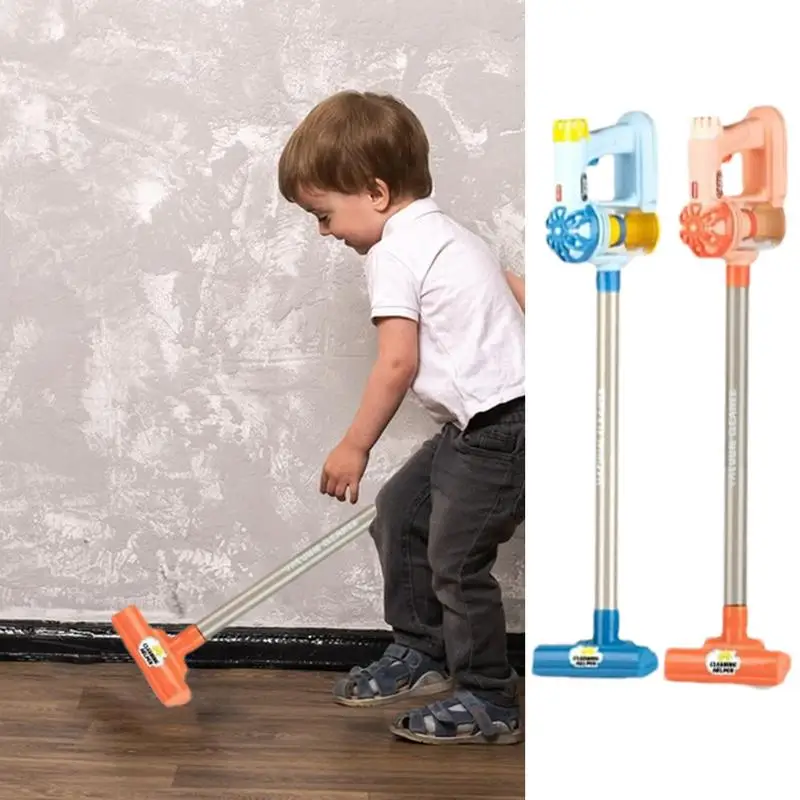 Kids Working Vacuum Children House Cleaning Toys Simulation Electric Vacuum Cleaner Toy Home Cleaning Toy For Kids 3