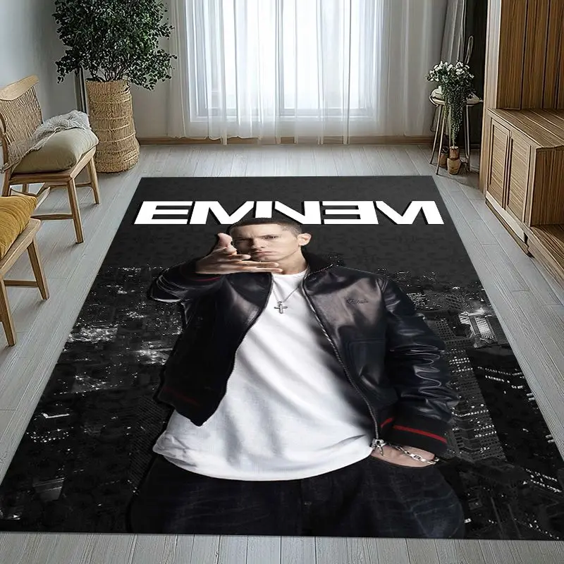 Rap God Slim Shady Eminem Hiphop Soft Large Non-Slip Area Rug,Carpet Mat for Living Room,Bedroom,Playroom & Sofa,Home Decor