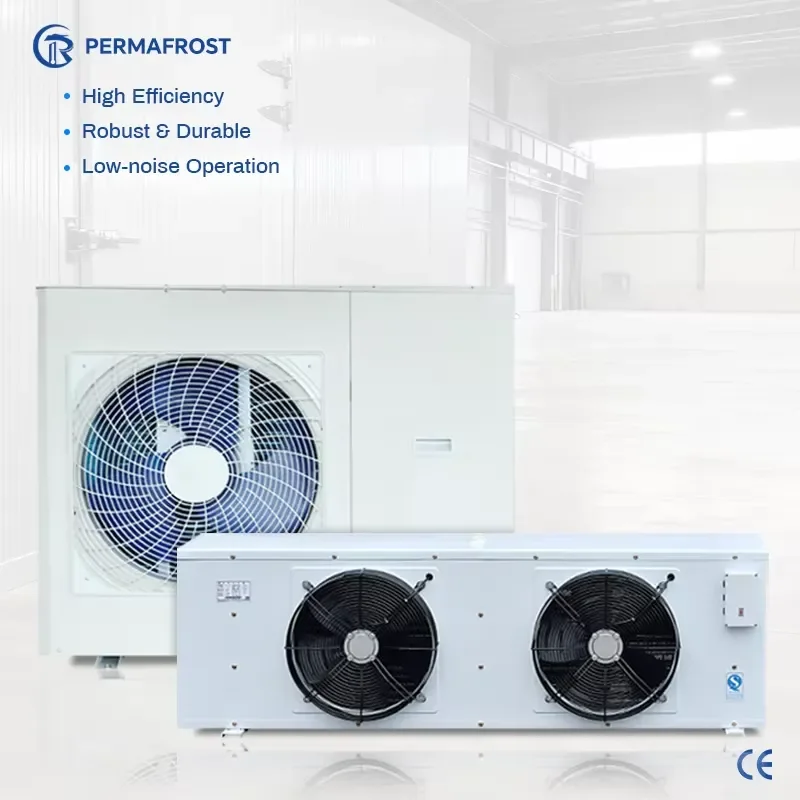 Emerson Multi-Compressor Semi-Hermetic Refrigeration Condensing Unit Rack Heat Recovery System for Supermarkets Reduces