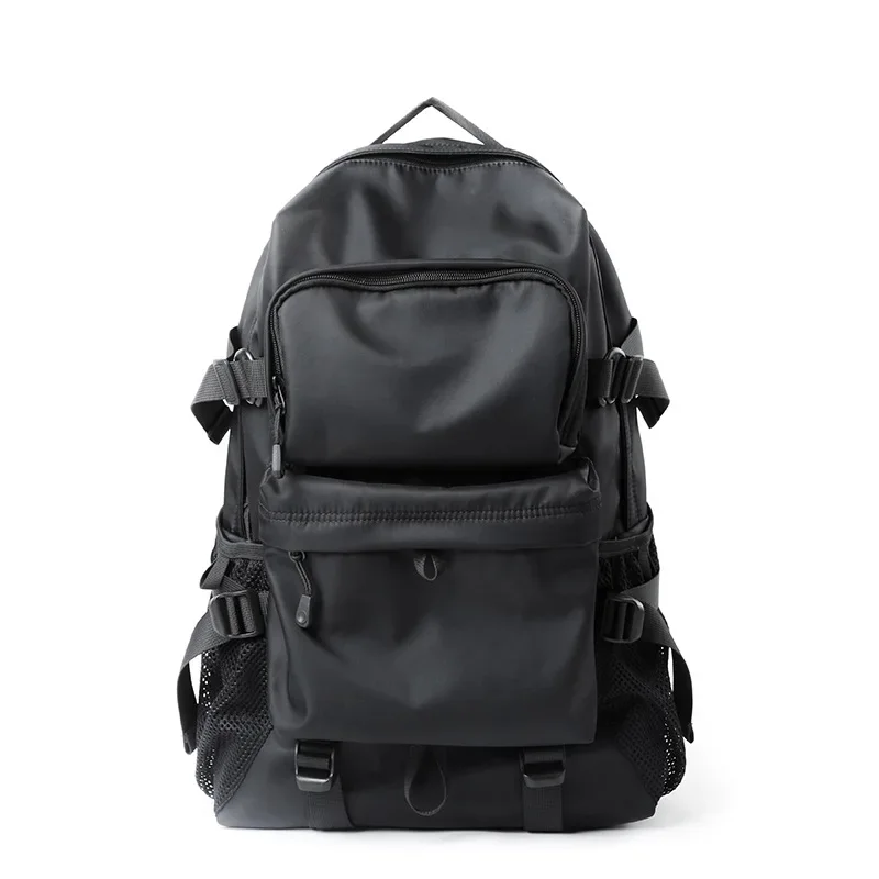 Men Casual Backpack Large Capacity Travel Bag Outdoor Street Style Waterproof Laptop Backpack Schoolbag Male Fashion Bag