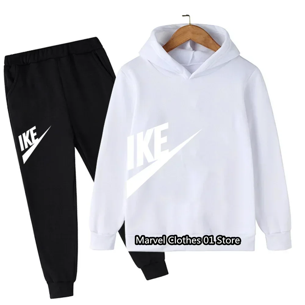 Football Figures No.10 Children Clothing Boys Girls Hoodies Top +Pant Set Leisure Printing No.7 Sweatshirt Toddler Age 3-12 Coat