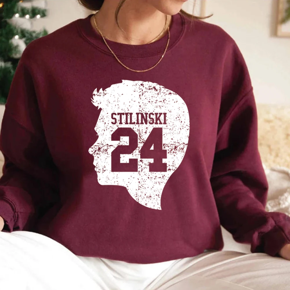 Sudadera Stilinski 24 Teen Wolf Beacon Hills Lacrosse, Sudadera Retro de la Serie de TV, Estilo Harajuku Y2k, Unisex, Manga Larga