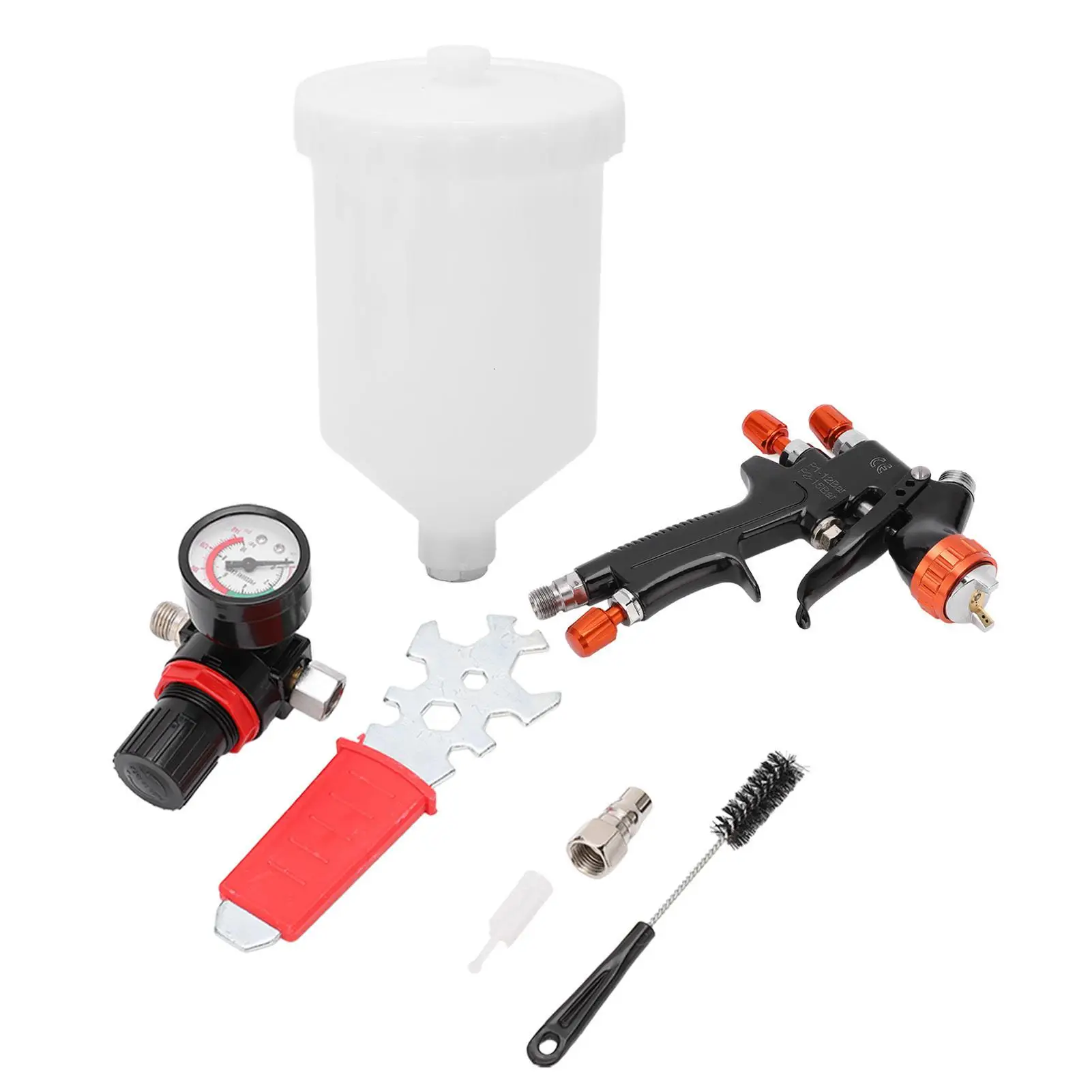 

High Atomization 1.3mm Nozzle Spray Kit for auto Primer & Clear Coat Touch-Up – Perfect for Precision Application