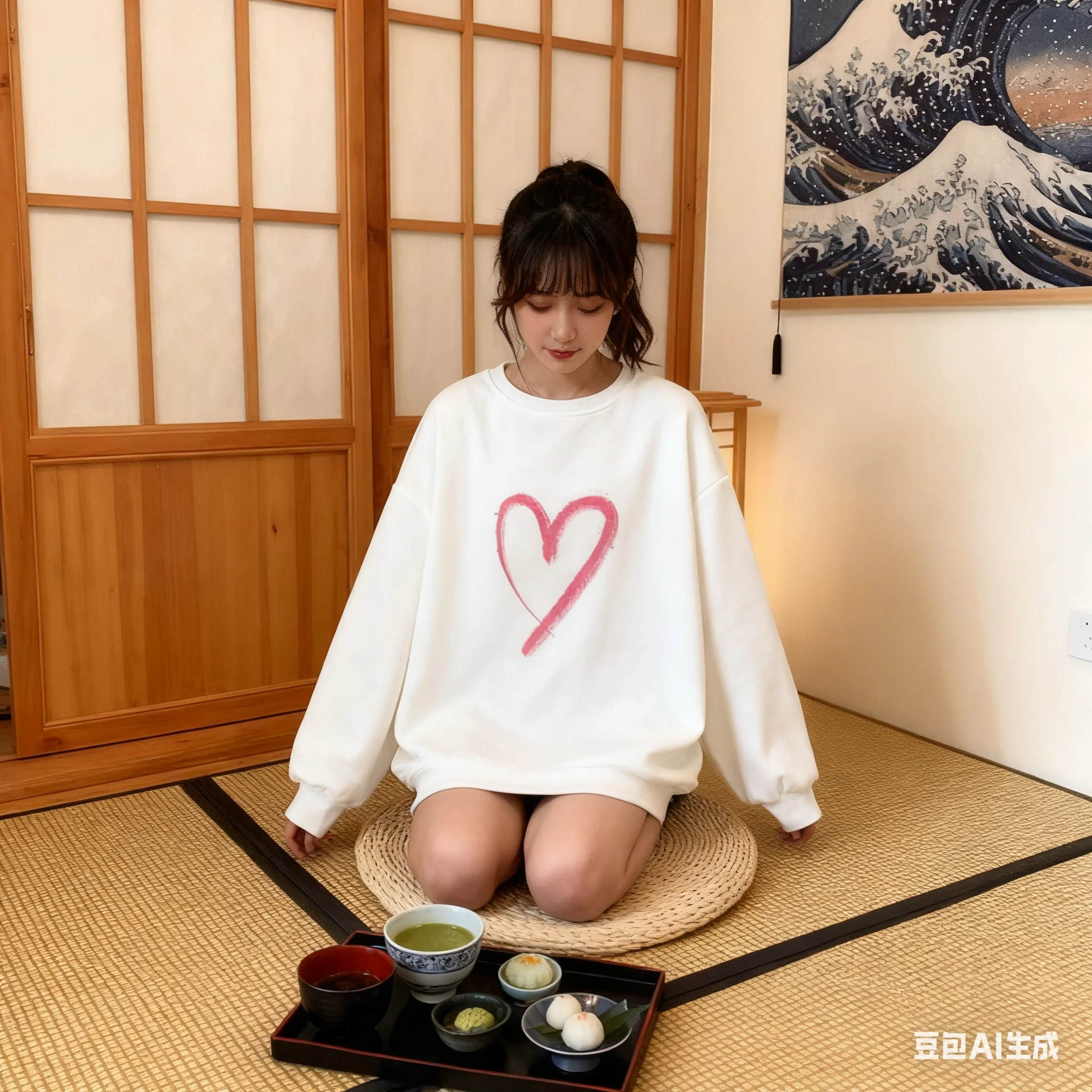 

Женская одежда 2025: толстовка с круглым вырезом, бархатный зимний повседневный свободный удобный свитер с принтом, теплый свободный модный пуловер