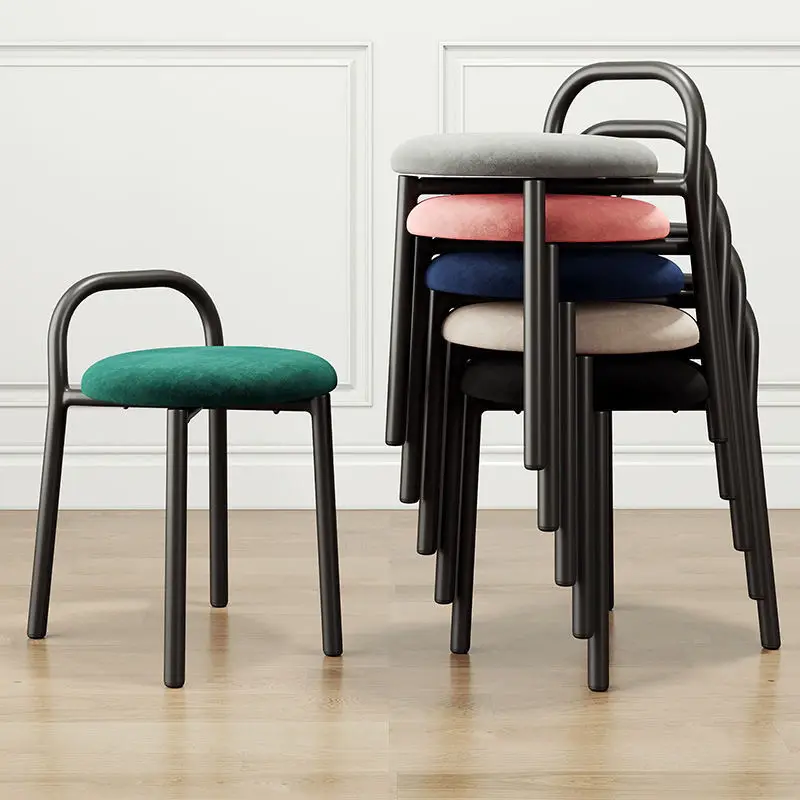 Minimalist Dressing Stools Makeup Stools Chairs Household Dressing Table Stool Modern Simple Vanity Chairs Living Room Furniture image 2