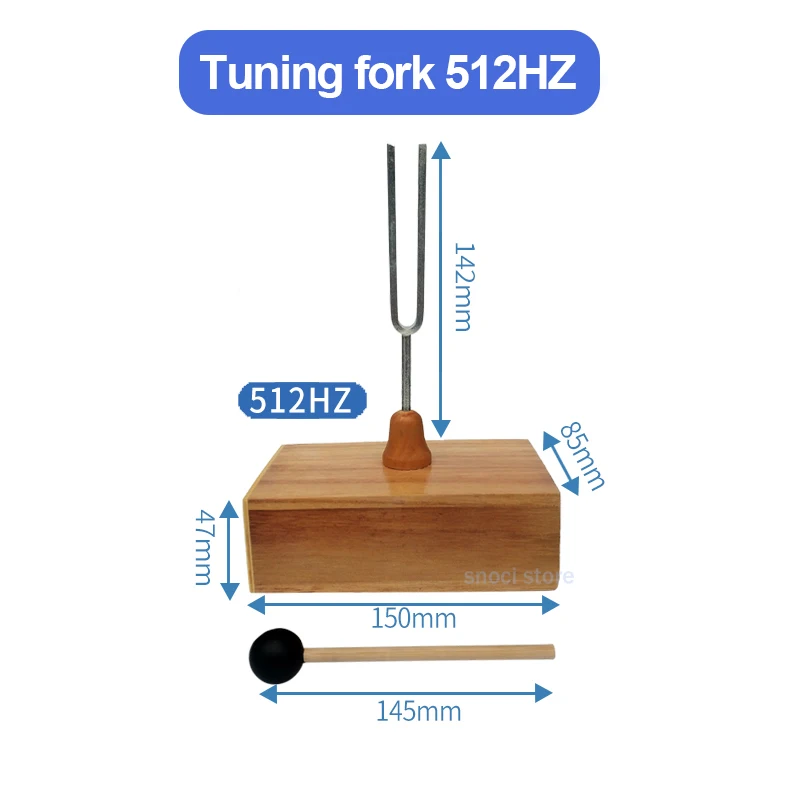 Physical acoustics experimental set 440hz resonant tuning fork music equipment experimental equipment