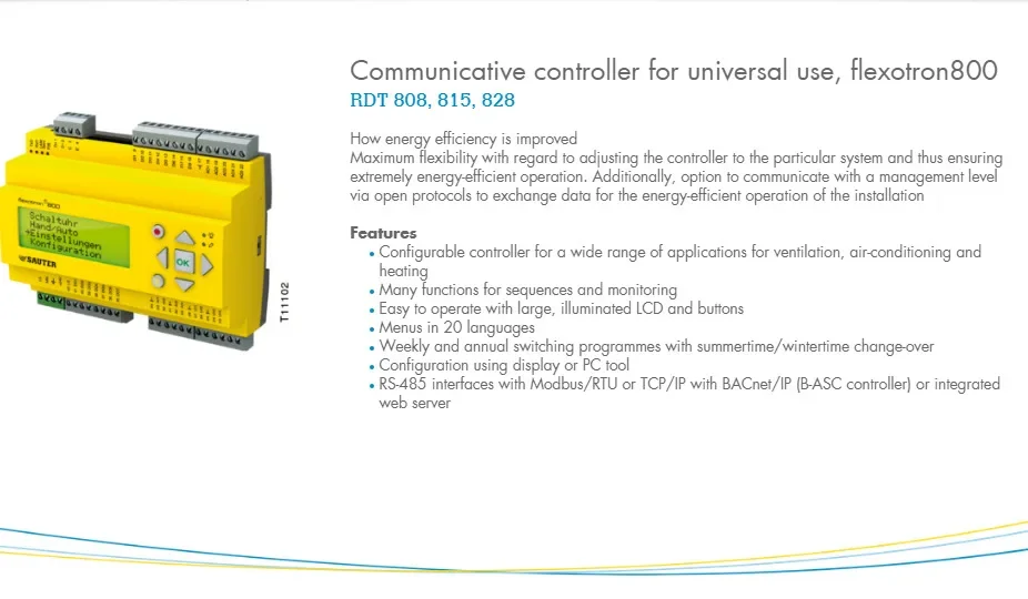 Communication Controller RDT808F211