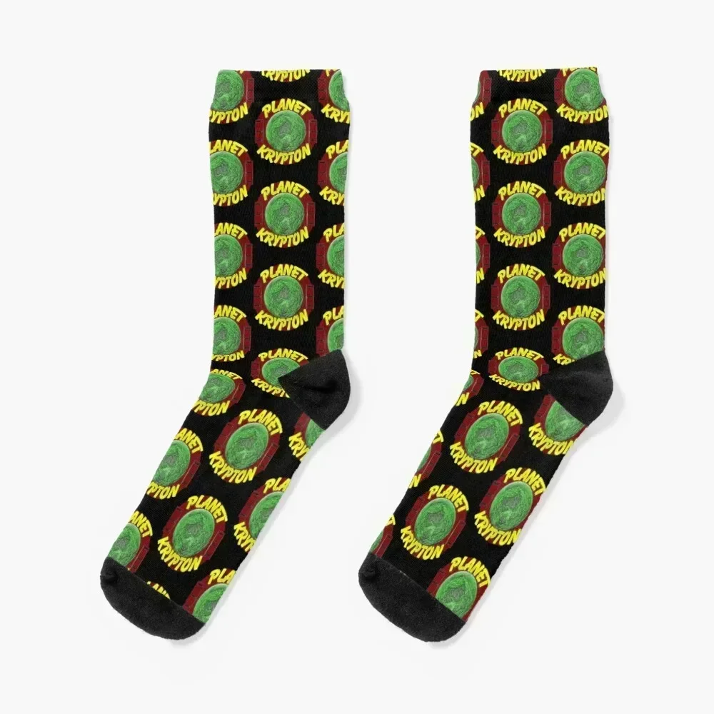 

Planet Krypton - Smallville Socks cool gift loose Novelties Socks Women's Men's sport tennis man Women Socks Men's