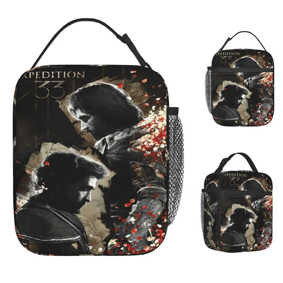 

Clair Obscur Expedition 33 Lunch Bag For Women Custom Lunch Box Fashion Picnic Cooler Bag Portable Waterproof Thermal Lunch Bags