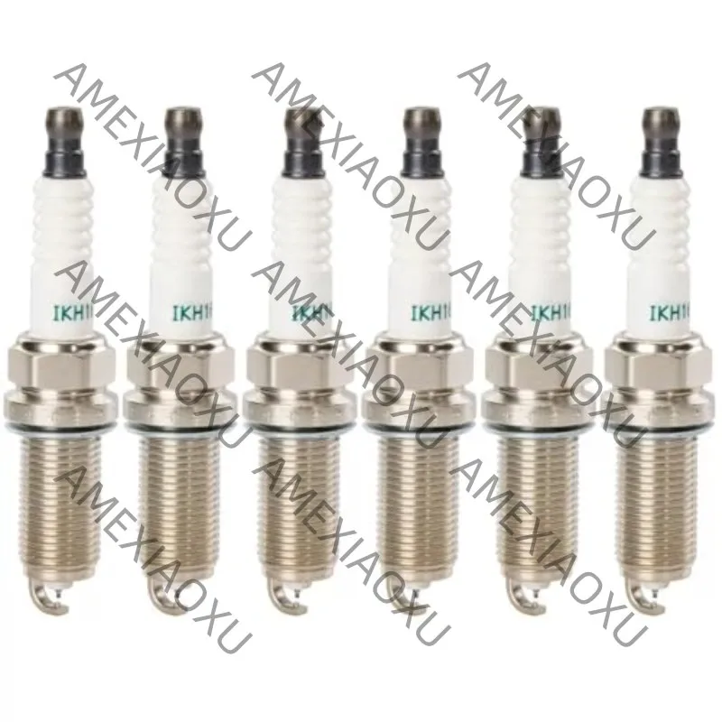 4/6 Stück IKH16TT 4703 Dual-Iridium-Zündkerze für Toyota Hyundai Chrysler Sonata Highlander Dodge Genesi Tana 300 IKH16TT-4703 AME