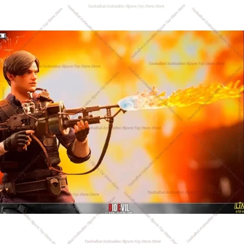 شخصية Limtoys-Resident Evil Leon RPD Officer، لعبة إصدار فاخر، مجموعة هدايا، 1:12، متوفرة #5
