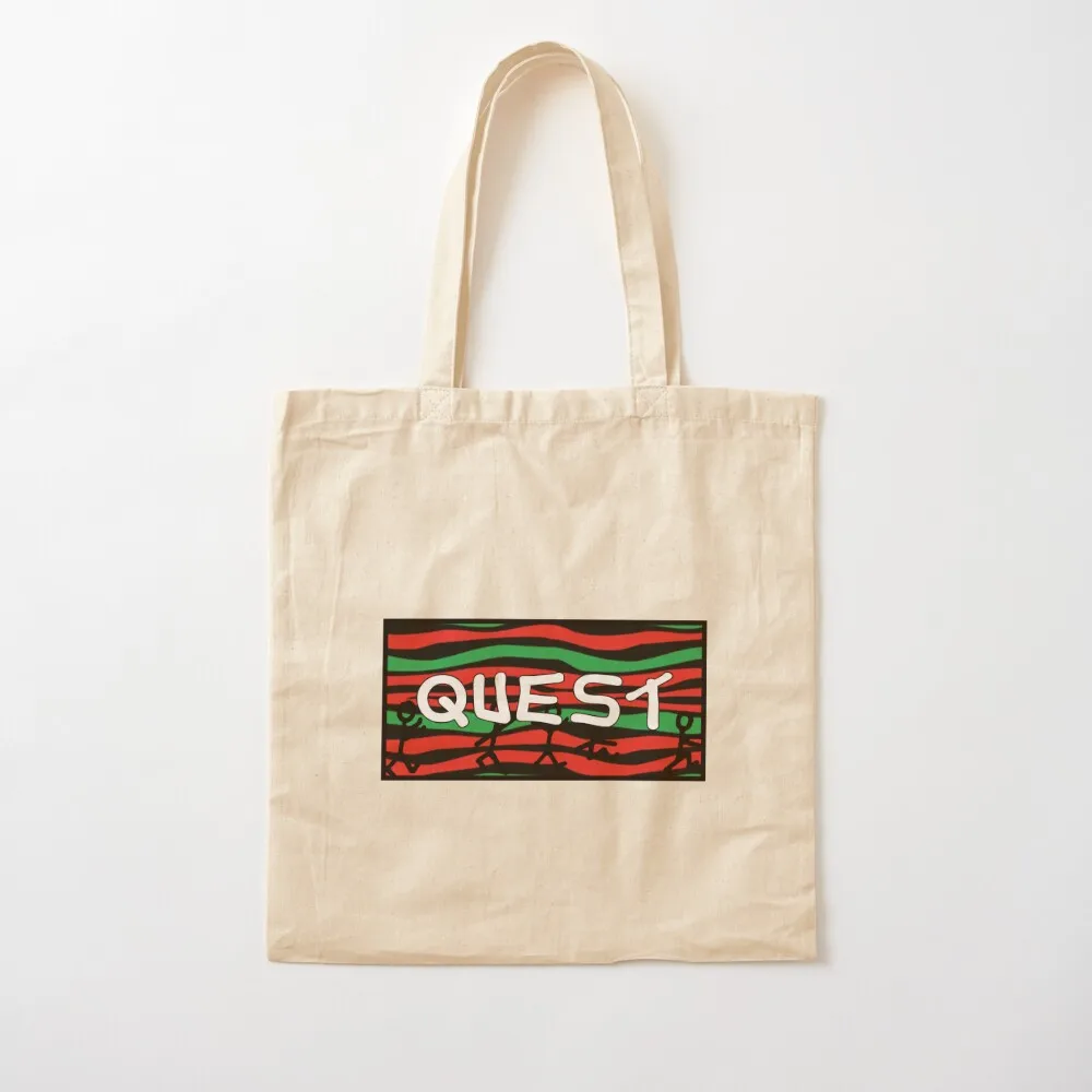 

Quest! Tote Bag Fabric bag shopper bag woman Reusable bags Canvas Tote